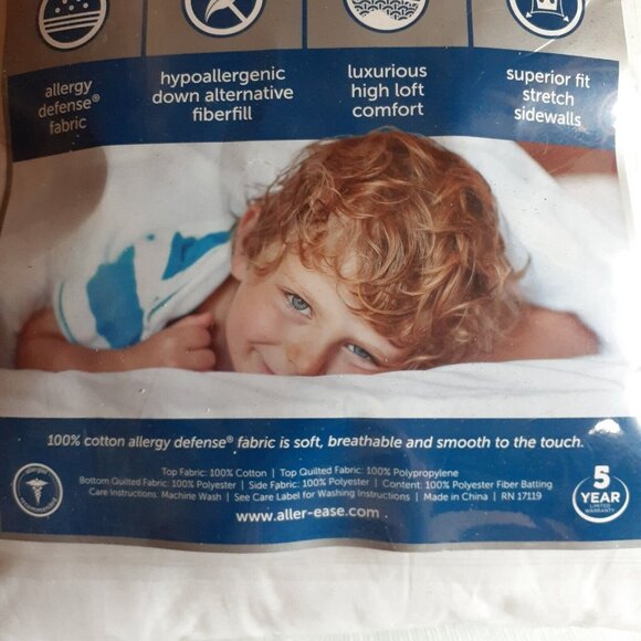 Allerease complete Allergy Protection Mattress pad - Picture 4 of 6